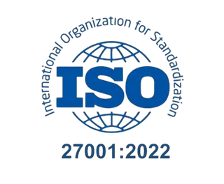 ISO/IEC 27001:2022 certification mark